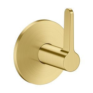 Inbouw stopkraan AXOR One+rechte grepen Brushed Brass