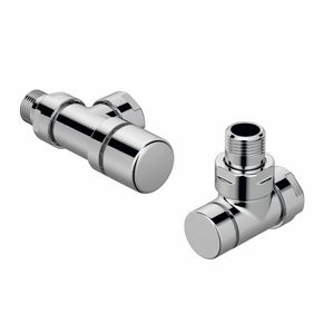 Kranenset type D - set verkeerd haaks - verchroomd 838958