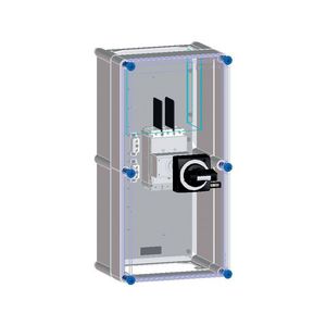 Schakelkast met NZM1 80-100A 3p