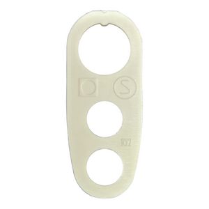 Cable Strain Relief 3-hole White VVE=10