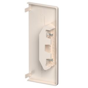 Eindstuk 70x170mm polyvinylchlorid creme wit 9001