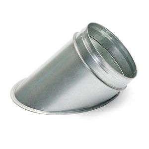 Flensbus 45° voor Spiralobuis 100 FLBS 45 zonder rubberafdichting