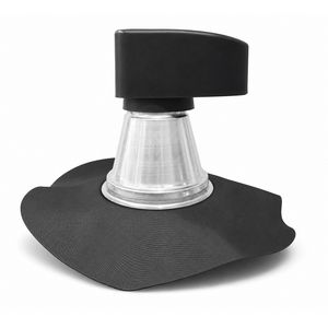 Dak kabeldoorvoer dubbelwandig isol. Ø125mm EPDM-Resitrix manchet