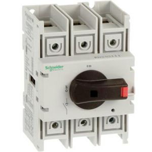 Body switch disconnector 3 poles 63 A on DIN rail TeSys VLS