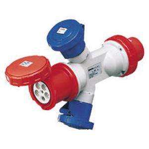 ADAPTER VOOR MEERDERE CONTACTDOZEN IP67-STEKKER 3P+N+A 63