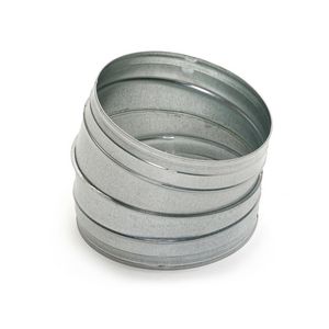 Segmentbocht 15° R=1xd 280 RB 15 zonder rubberafdichting