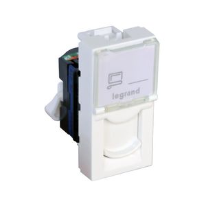 Dataconnector RJ45 Cat. 6 UTP 2 modulen antibacterieel