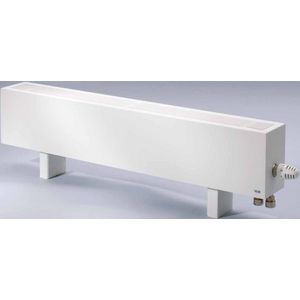 Convector Forza vrijstaand 1200x300mm KL10 TWIN RAL9016 1428W