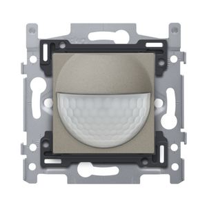 Bewegingsmelder 230V 8m 180gr. wanddetector inb.doos bronze