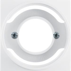 Centraaldoos v lichtsignaal E14 berker S.1/B.3/B.7 wit glans