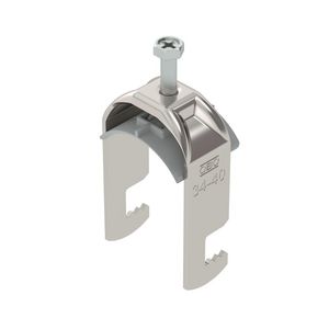 Beugelklem 2056 34-40mm RVS A2 1.4301 blank 1188276 VVE=100