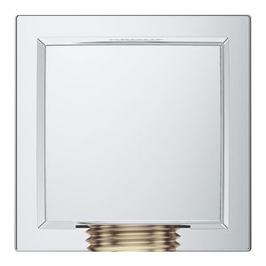 Euphoria cube wandaansluitbocht chroom incl. wandhouder
