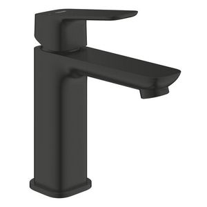 Wastafelmengkraan Es Push-Open, Matte Black Cubeo (Prof)