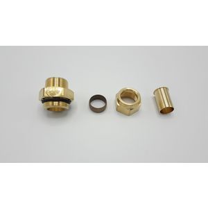 Koppeling 3/4" x 18mm