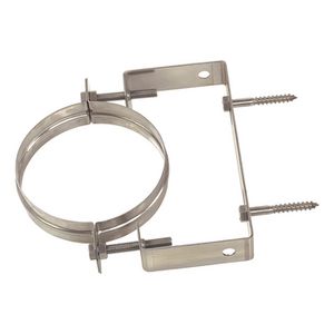 Rolux buitenwandsysteem muurbeugel concentrisch 60/100 pp/inox