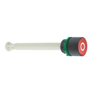 Reset-drukknop 22mm 70-120mm activeringsafstand Rood