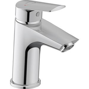 No.1 Wastafelmengkraan eengreeps Chroom 50x135x156mm koude start
