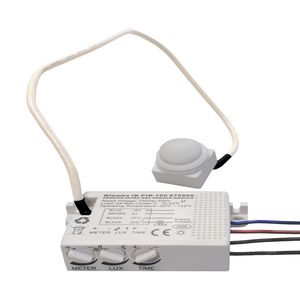 Bewegingsmelder inb. 1000W 360°  Ø=6M PIR