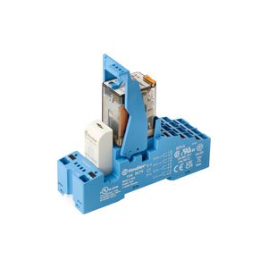 Interfacerelais 4 wisselcontacten 7A 230V AC LED