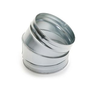 Segmentbocht 30° R=1xd 280 RB 30 zonder rubberafdichting