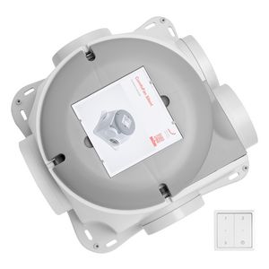 Woonhuisventilator ComfoFan Silent 425m3/h + RFZ bediening