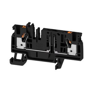 Zekeringsklem PUSH IN zw. 4mm2 6.3 A 400 V 2831910000 VVE=50