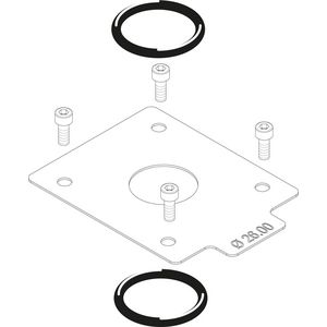 Gassmoorklep VR4XX D = 26,00 mm