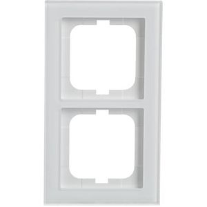 Afdekraam 2v ax-witglas