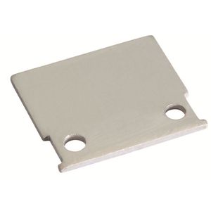 Aluminium EInd kap Vierkant M-LINE laag