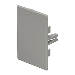 Eindstuk 60x90mm polyvinylchlorid steengrijs VVE=10