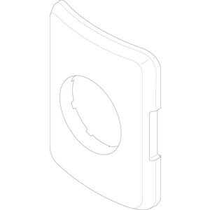 Isolatie Handgat D600/670x145 zwart