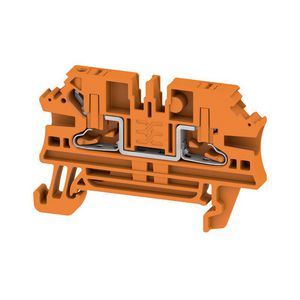 Doorvoerklem oranje 2.5mm2 24 A 800 V Nu 2847240000 VVE=100