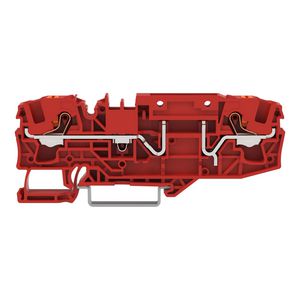 2-draads basisklem druk rail 35x15+35x7,5 roo VVE=25