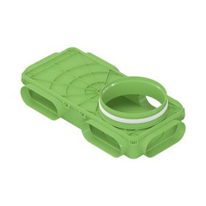 Vloerplenum /plafondplenum 6xovaal 1xØ200mm