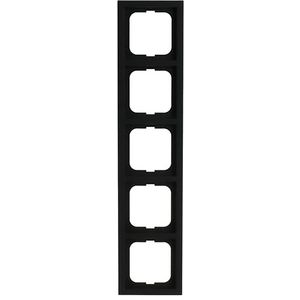 Afdekraam hoekig 5v f-matzwart