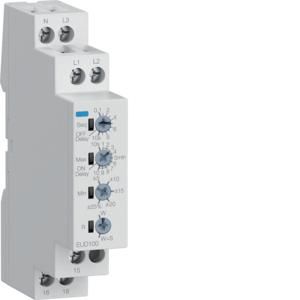 Controlerelais spanning-/fasebew. instelb. 1P+N/3PN 1W