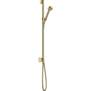 Doucheset AXOR One 75 1 straalsoort wandaansl. Polished Gold-Optic