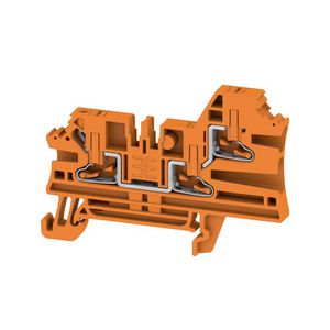 Doorvoerklem oranje 2.5mm2 24 A 800 V Nu 2847370000 VVE=50