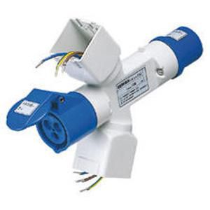 VERTAKTE ADAPTER IP44-2 CONTACTDOOS-BEVESTIGING VO VVE=5