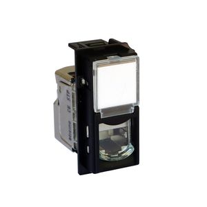 Contactdoos RJ45 STP Cat. 6 zwart LivingNow