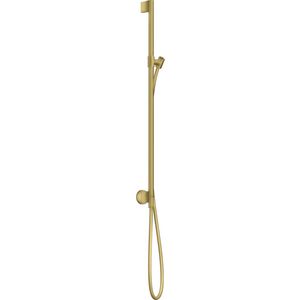 Glijstang AXOR One 90cm+muuraansluitbocht douchesl 160cm Brushed Brass