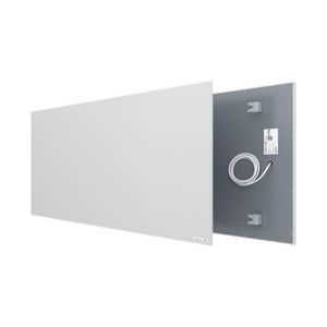 Welltherm metalen infrarood paneel 590x1190mm - 710W - wit (RAL9003)