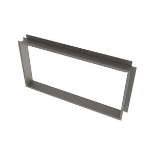Kanaal-aftakstuk 90° 100x100mm (L=100mm) sendzimir verzinkt staal