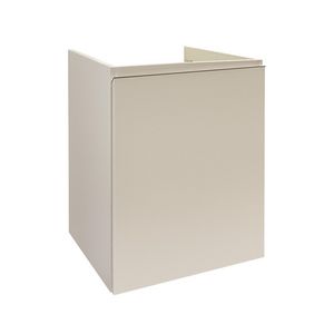 Onderkast (30x45cm) met 1 deur links greeploos afgeschuind - S2 - Café Noir