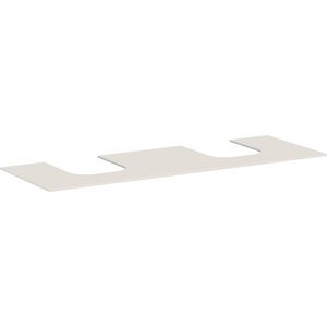 Console 1570x550mm met 2 uitsparingen.en countertopXevolos E 54211780