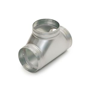 Spiraal T-stuk 90° 1250 T 90 zonder rubberafdichting