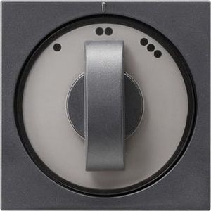 Afdekking draaiknop 3-standen System 55 antraciet