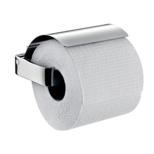 Loft closetrolhouder chroom met klep
