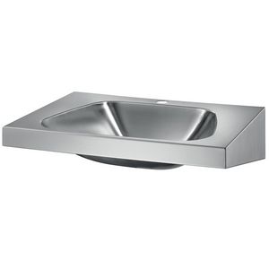 Wastafel kraangat Ø35 mid met overl RVS 304 mat 125270