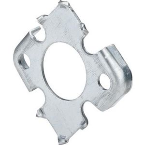 Borgplaat staal/verzinkt VVE=25